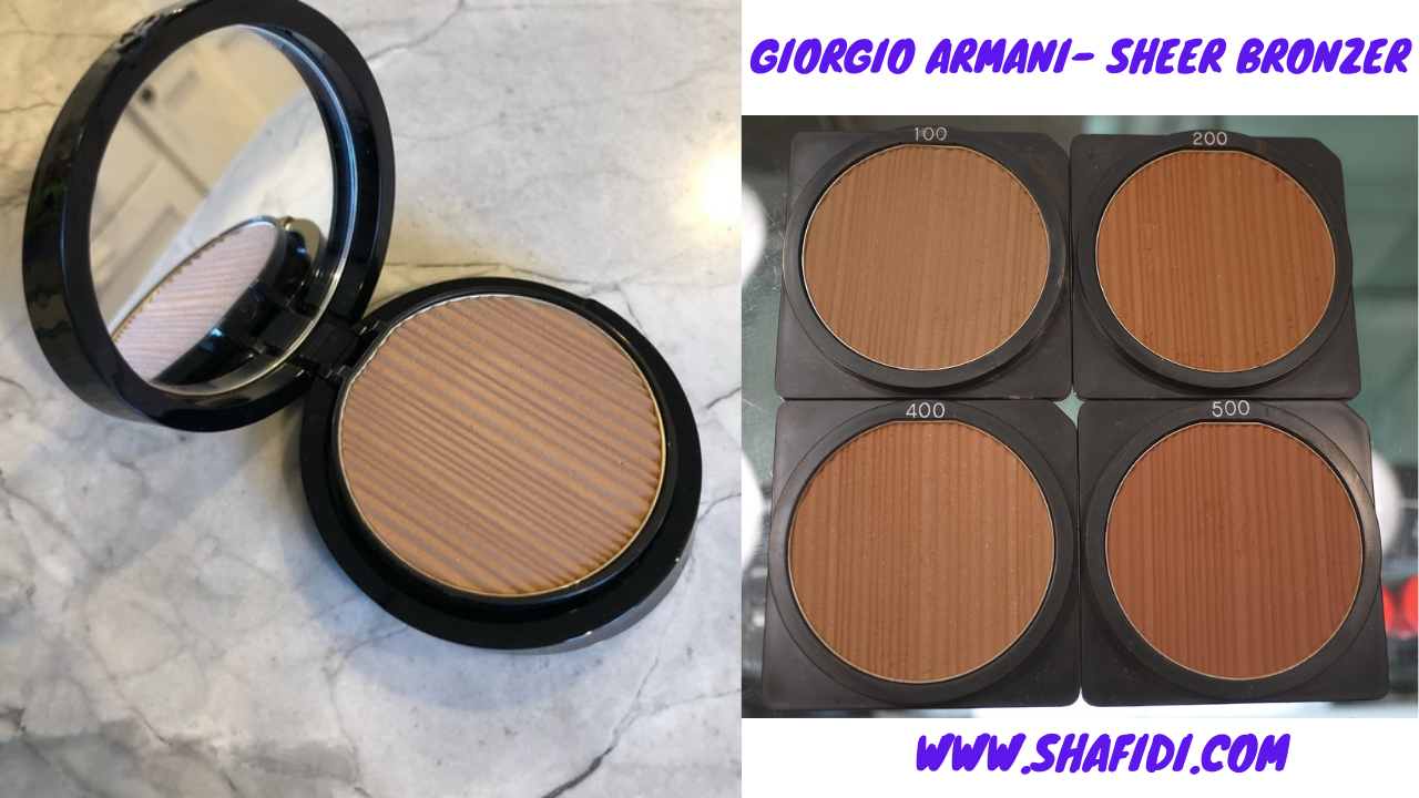 A) GIORGIO ARMANI- SHEER BRONZER